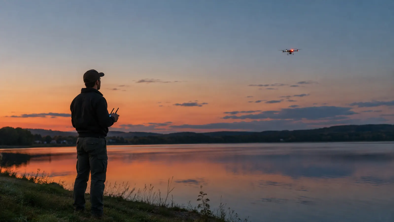 The Evening I Lost Sight of My Drone